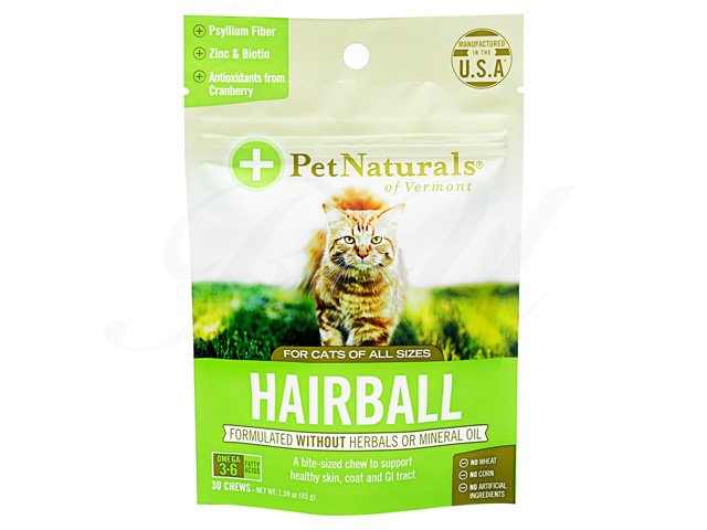 (PetNaturals)Hairball Chew for Cats 30ct