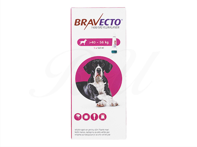 ブラベクトスポット1400mg（40～56kg／超大型犬用)通販｜ノミ・ダニ駆除薬｜犬｜ペットのお薬うさパラ