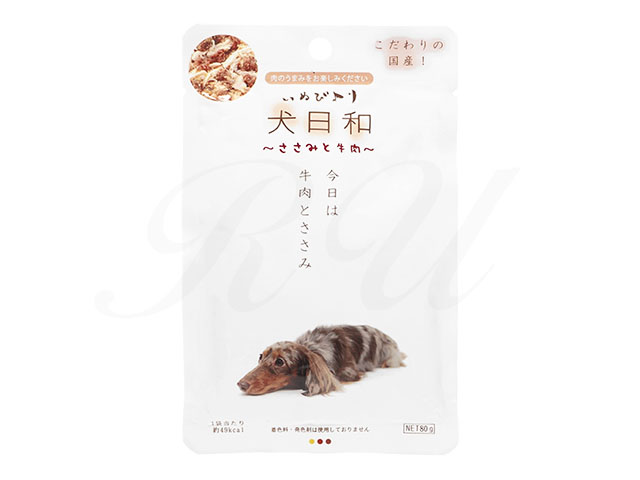 わんわん 犬日和 ささみと牛肉 おやつ トリーツ 犬用 ペット医薬品個人輸入うさパラ通販