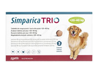 犬用　ノミダニフィラリア対策　シンパリカトリオ　2.5〜5kg用 4錠 シンパリカトリオ通販【国内最安値】フィラリア予防＆ノミ・マダニ対策