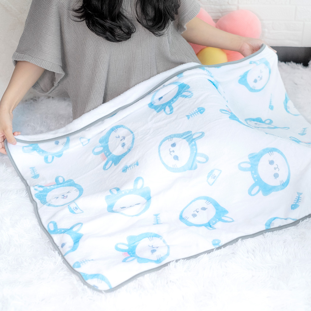 【激安大特価！】 さラちゃんクッションブランケット（クッション43×40cm クッション・座布団