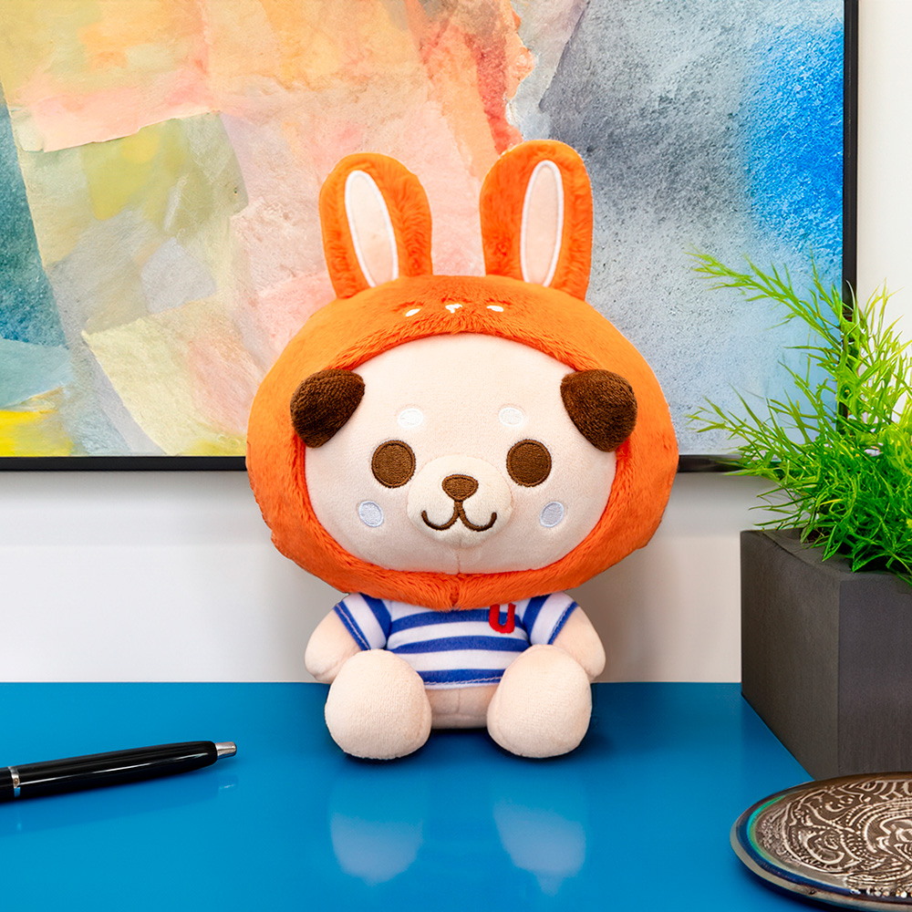 うパくんぬいぐるみ（座高約25cm）通販｜飼い主｜ペットのお薬うさパラ