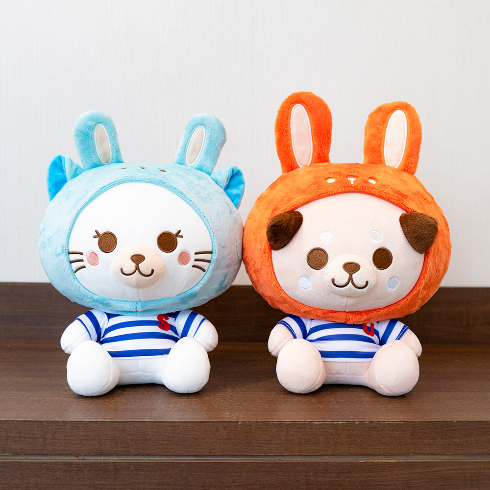 うパくんぬいぐるみ（座高約40cm）通販｜飼い主｜ペットのお薬